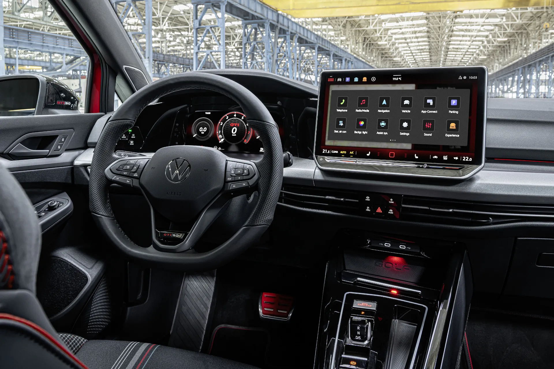 Volkswagen Golf GTI 50 interior