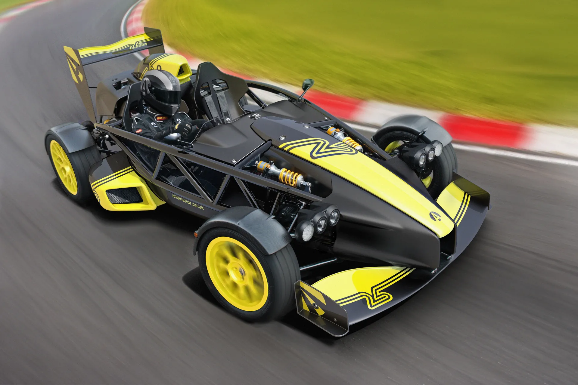 Ariel Atom 4RR: 525 CV para celebrar 25 años de brutalidad ligera