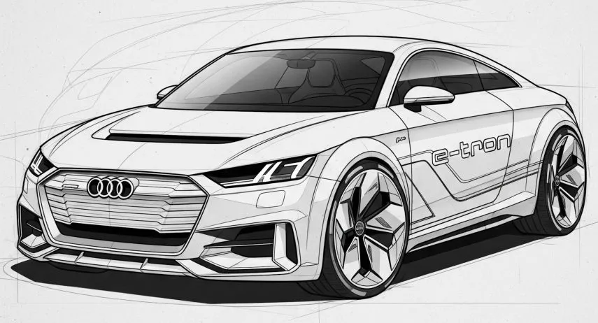 Audi TT e tron render (1)