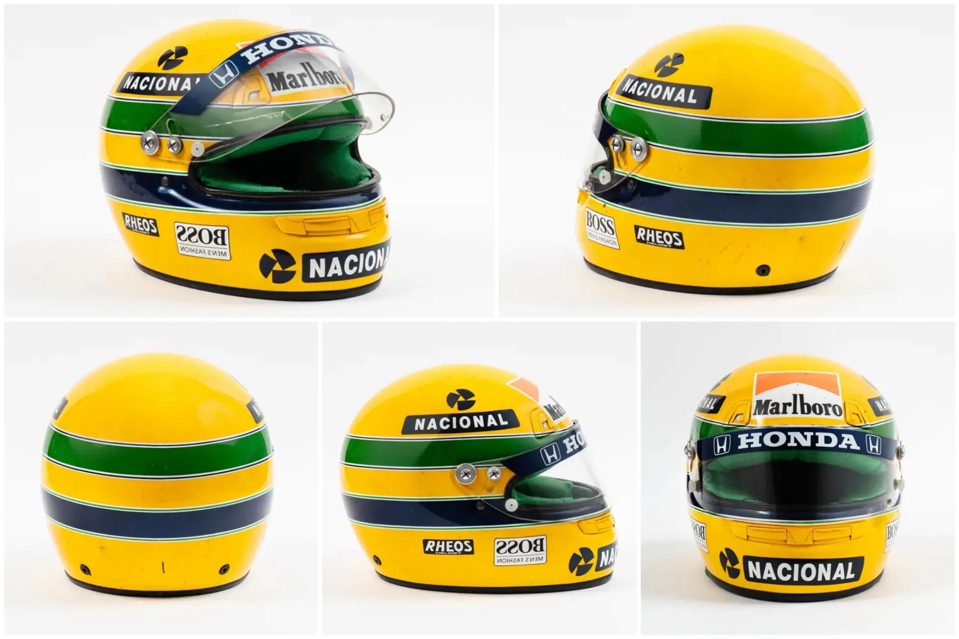 Casco Ayrton Senna
