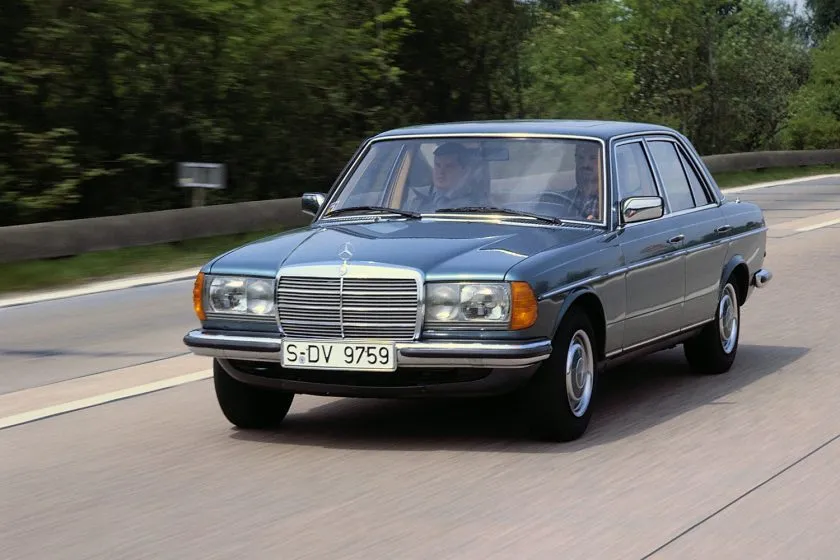 Mercedes 280E frontal