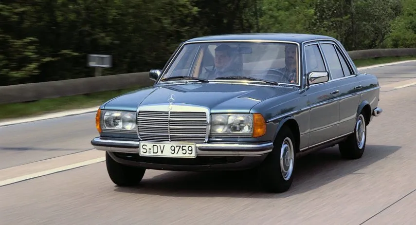 Mercedes 280E frontal
