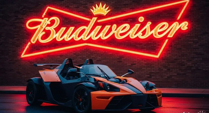 KTM X Box Budweiser