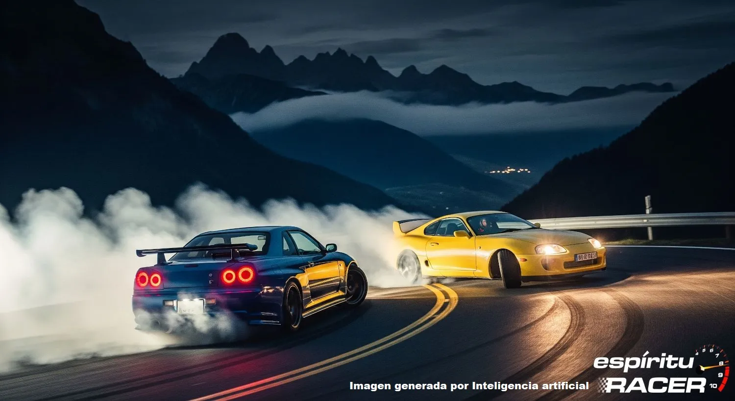 Nissan Skyline R34 contra Toyota Supra IV 2