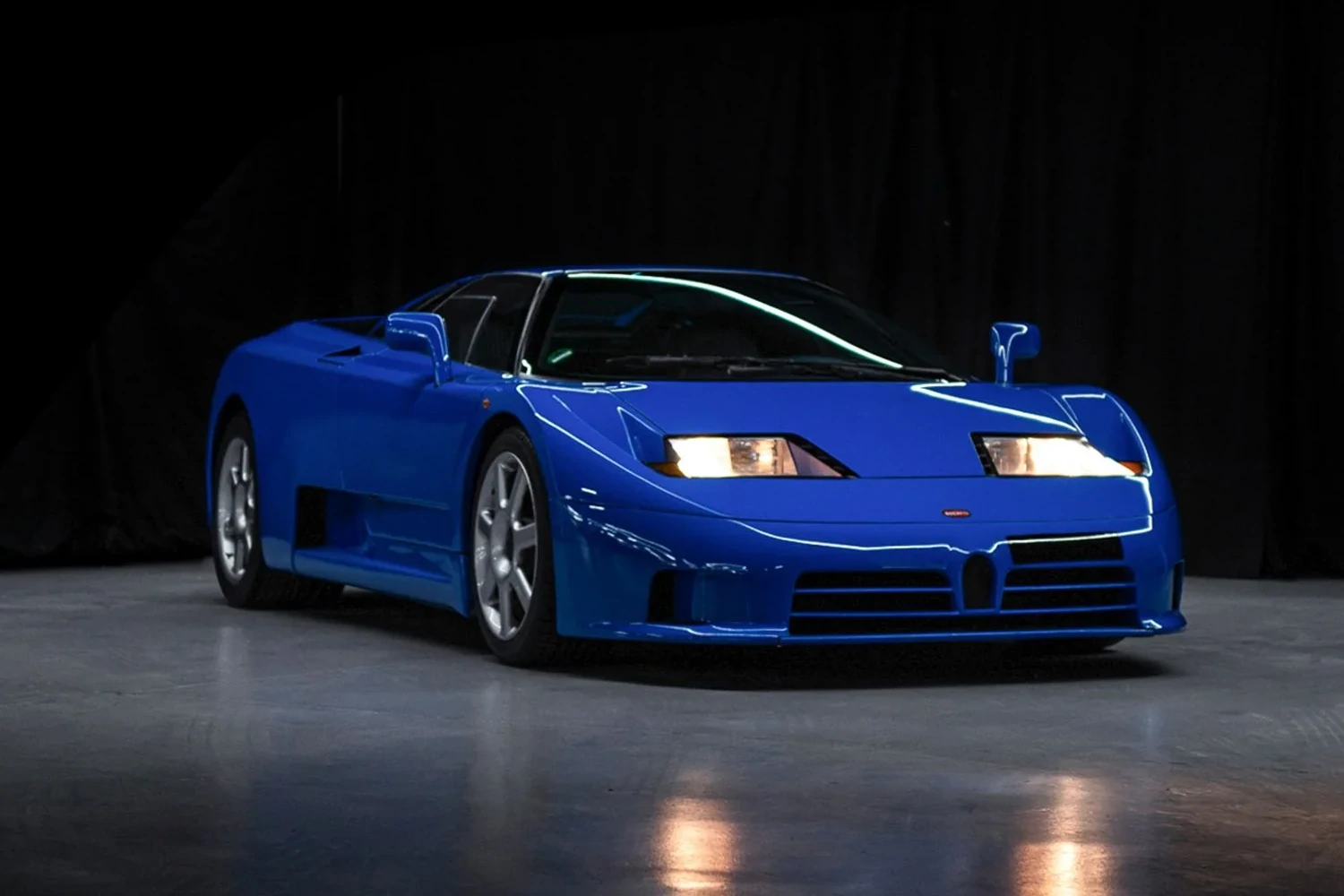 Un Bugatti EB110 GT 1992 auténtico… y de película