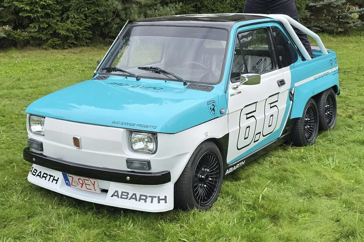 Fiat 126 BIS 6 ruedas. Doble eje… ¿doble dignidad?