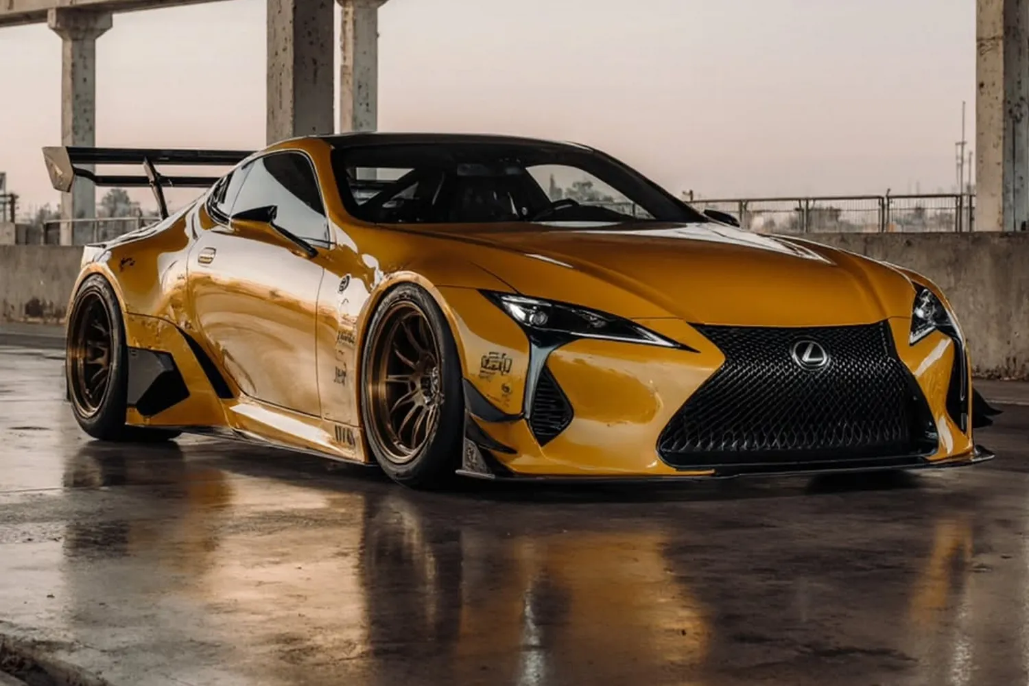 Lexus LC 500: de gran turismo premium a coche de circuito con cuatro píxeles bien puestos