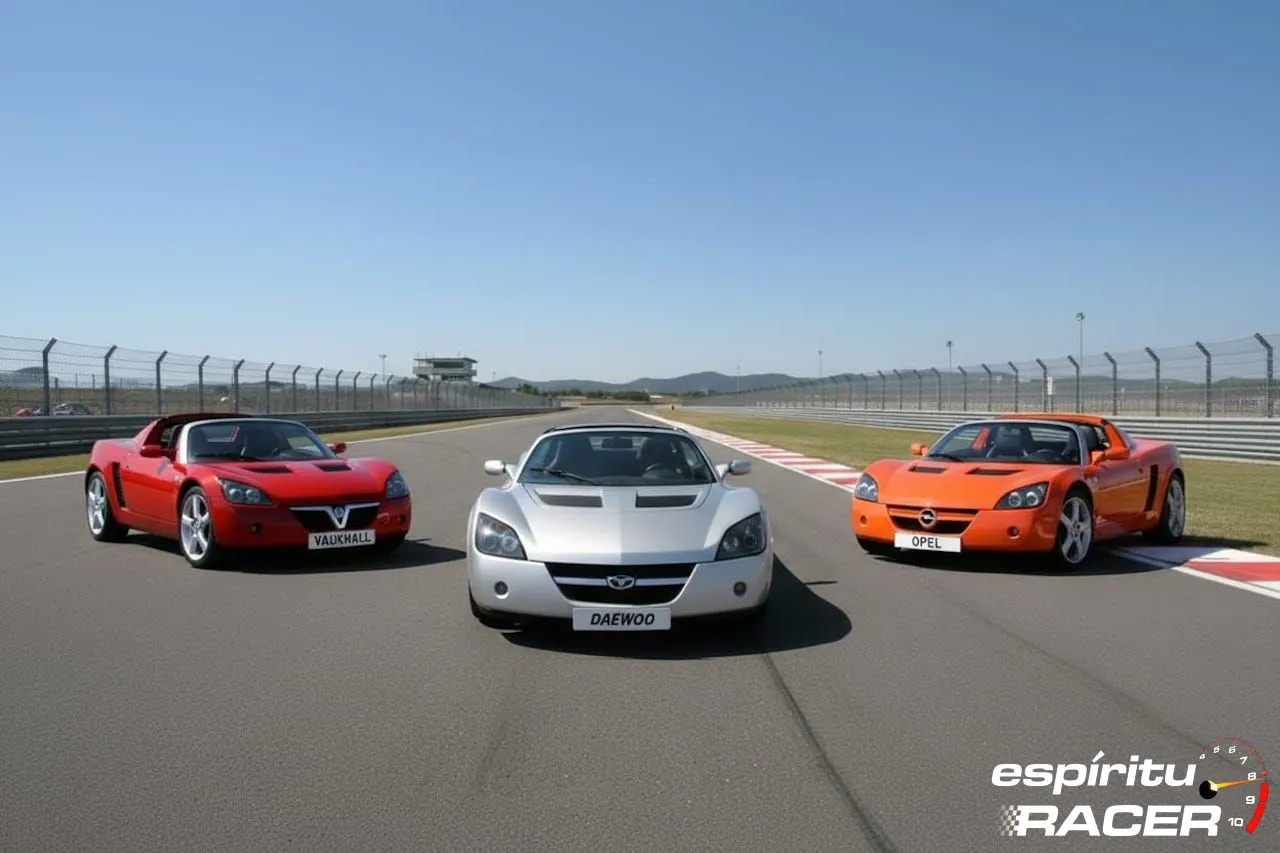 Los otros Lotus: Opel Speedster, Vauxhall VX220 y Daewoo Speedster
