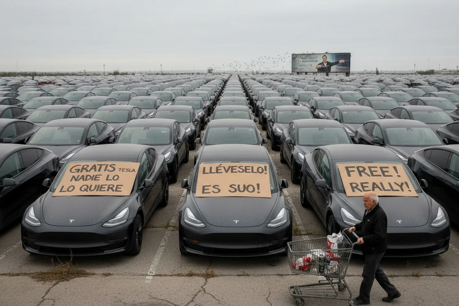 Nadie quiere un Tesla ni regalado