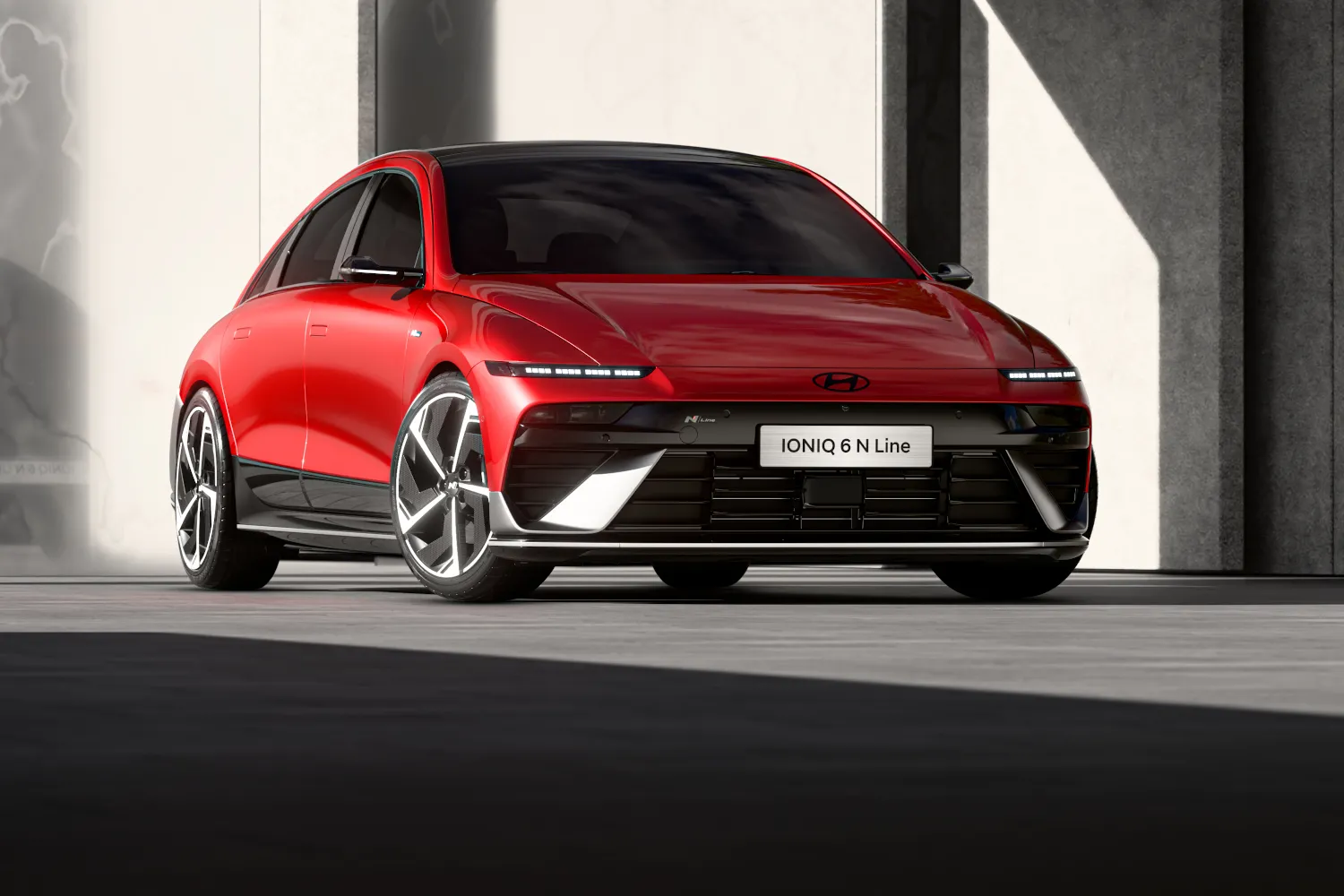 Acepta el futuro, petrolhead: el Hyundai IONIQ 6 N Line es la berlina eléctrica más futurista y agresiva que verás