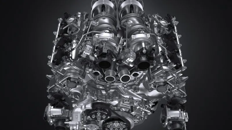 Motor V8 Toyota GR GT