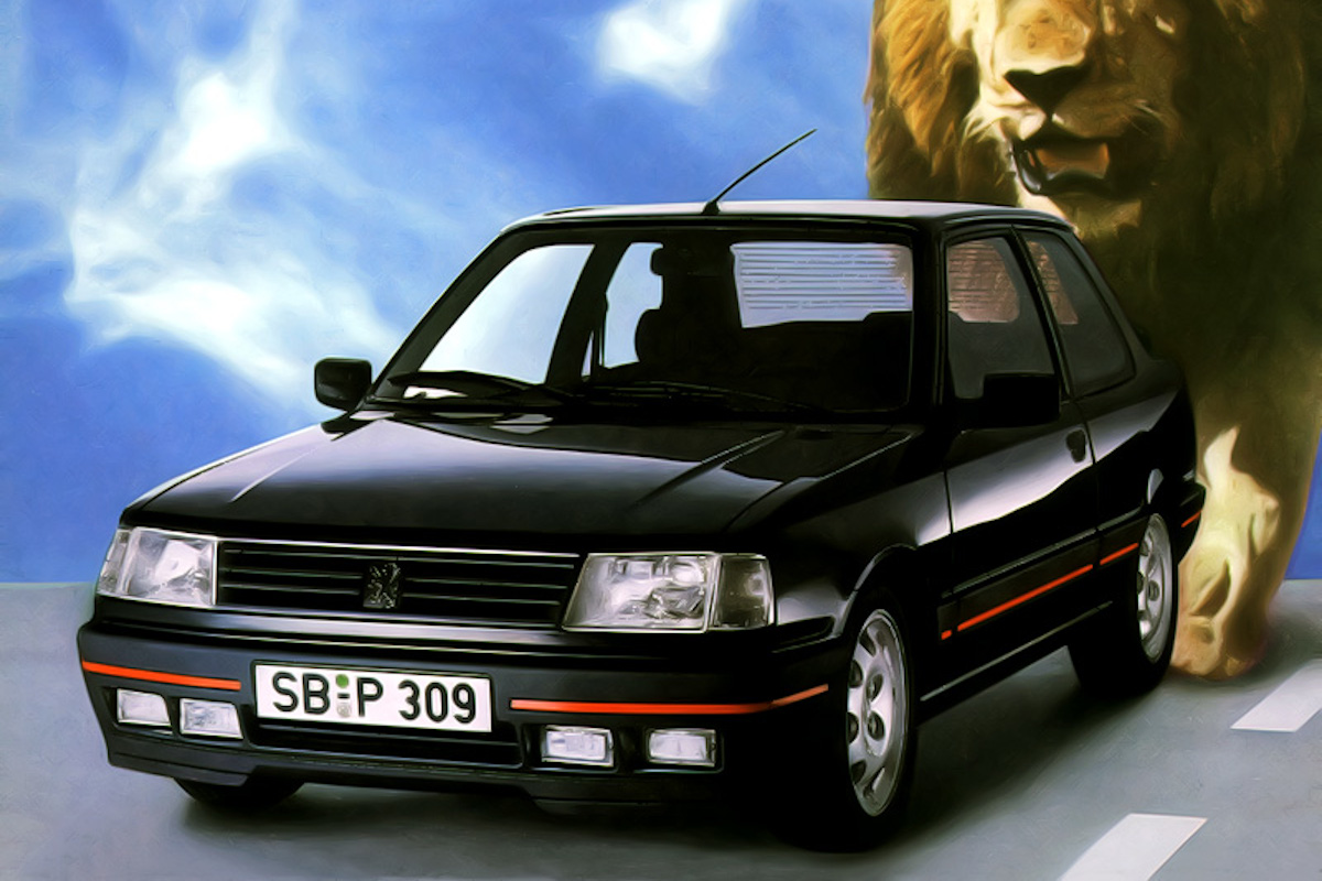 Coche del día: Peugeot 309 GTI 8v