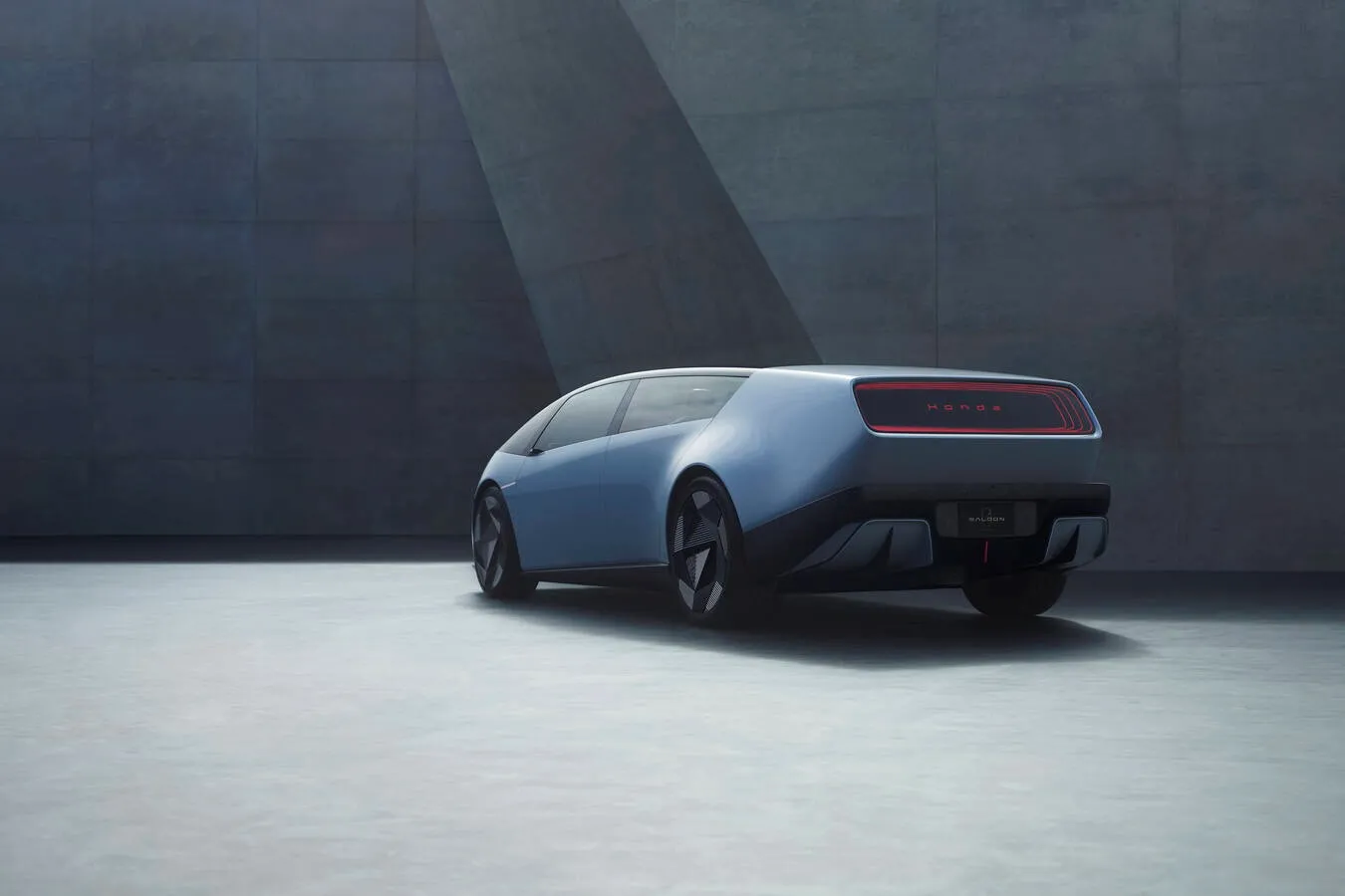 En clave 70: el concepto de diseño que hereda el Honda 0 Saloon