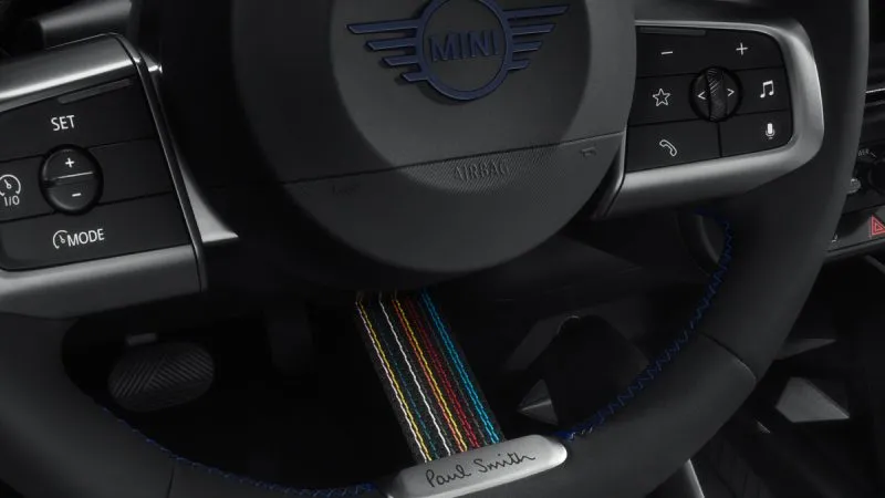 mini paul smith gallery steering wheel wide