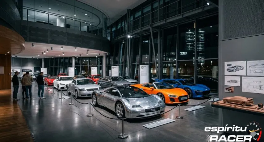 Exposición de prototipos de Audi en Ingolstadt Alemania AI Generated JM Miana eR abril 2026