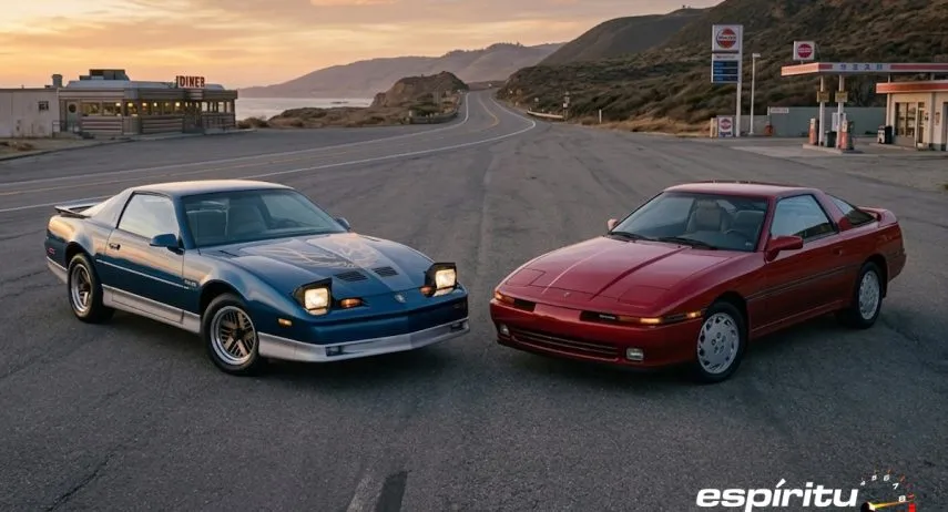Pontiac Trans Am vs Toyota E70