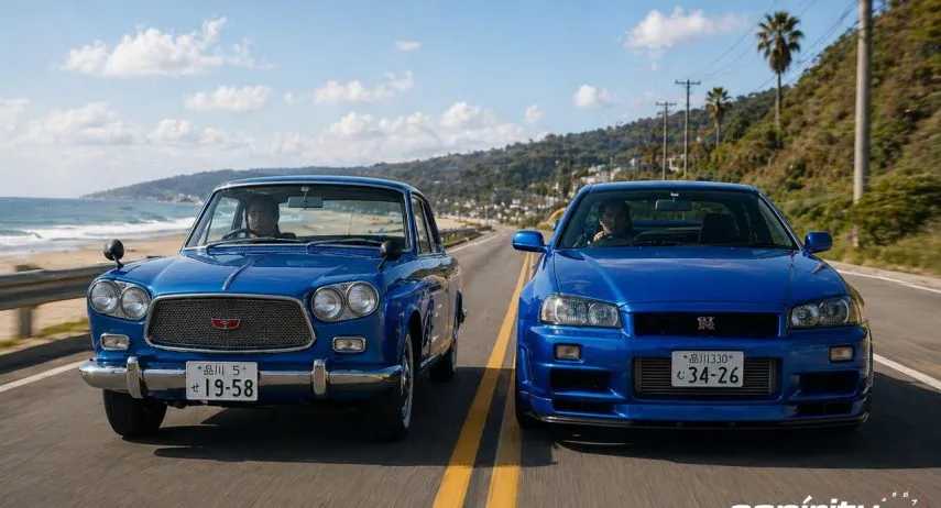 Prince Skyline Sports Coupe Nissan Skyline R34 Generada por IA eR abril 2026