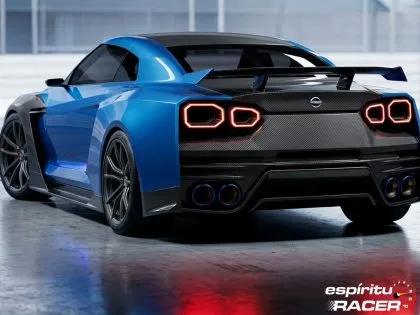 Prototipo del Nissan GT R R36 imaginado por JM Miana y creado por IA eR abrol 2026 (3)