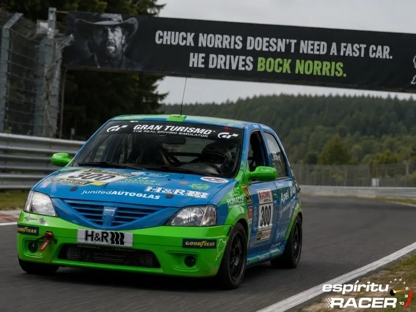 Dacia Logan Olli's Garage Racing Nurburgring eR Mayo 2026 Generada Mediante IA (2)