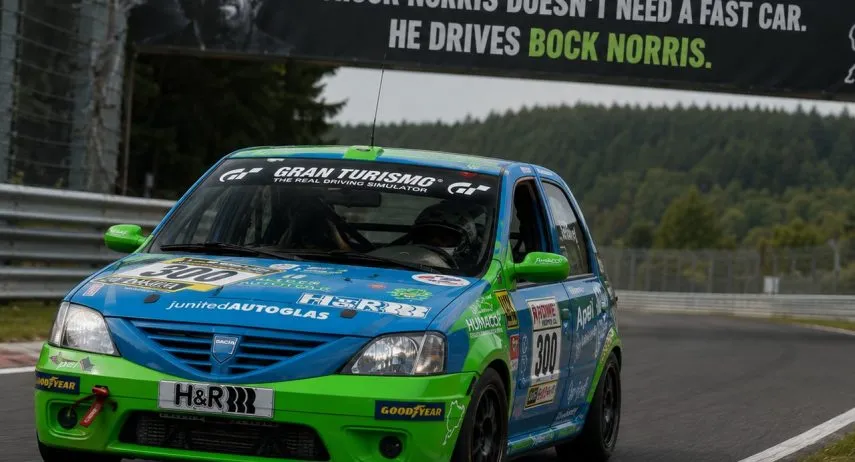 Dacia Logan Olli's Garage Racing Nurburgring eR Mayo 2026 Generada Mediante IA (2)