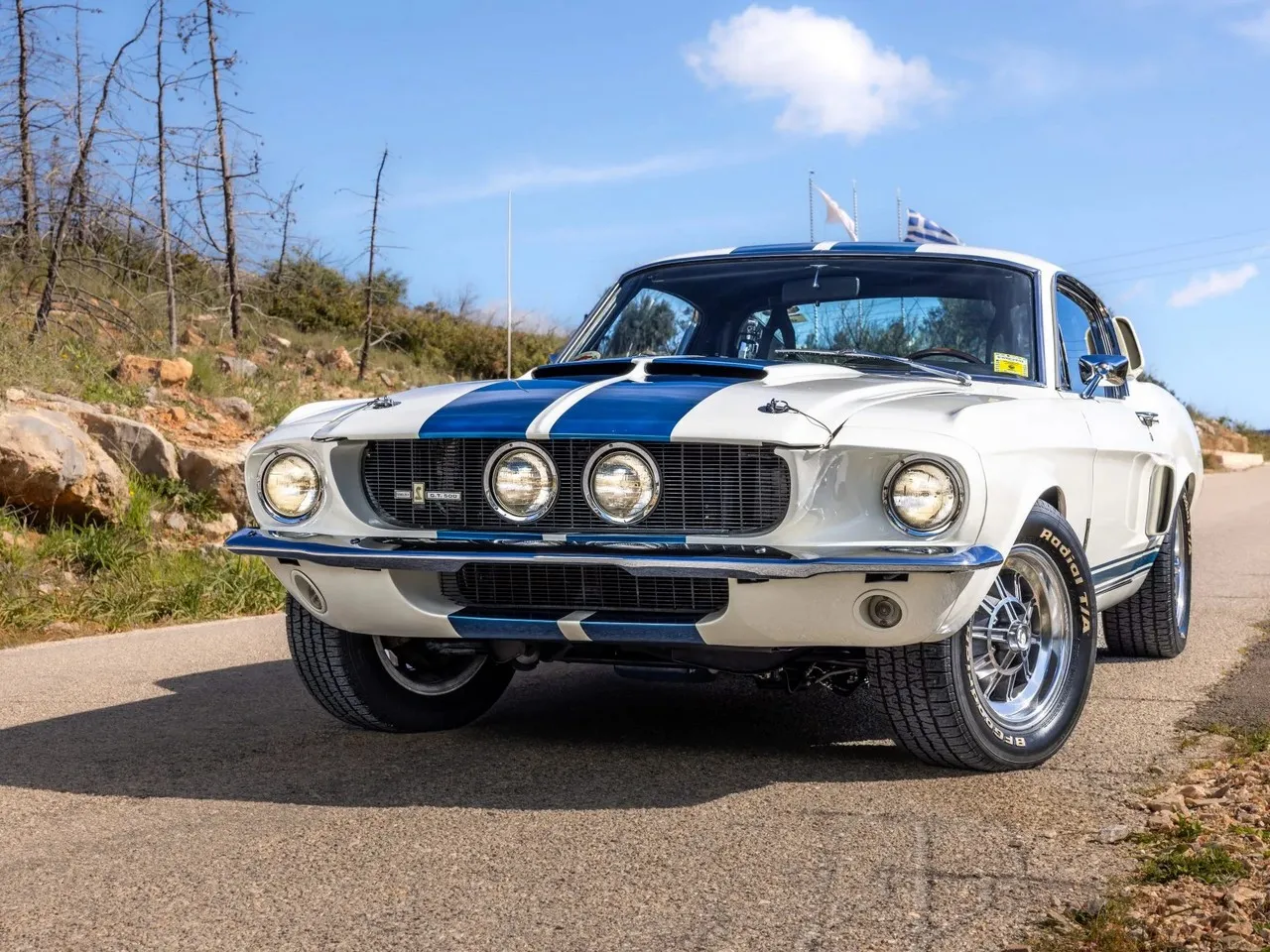 El GT500 firmado por Shelby salió a subasta en Atenas