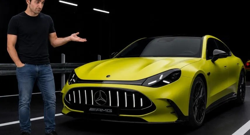 Mercedes AMG GT 4 Door Coupé 2027 eR Mayo 2026 Generada por IA