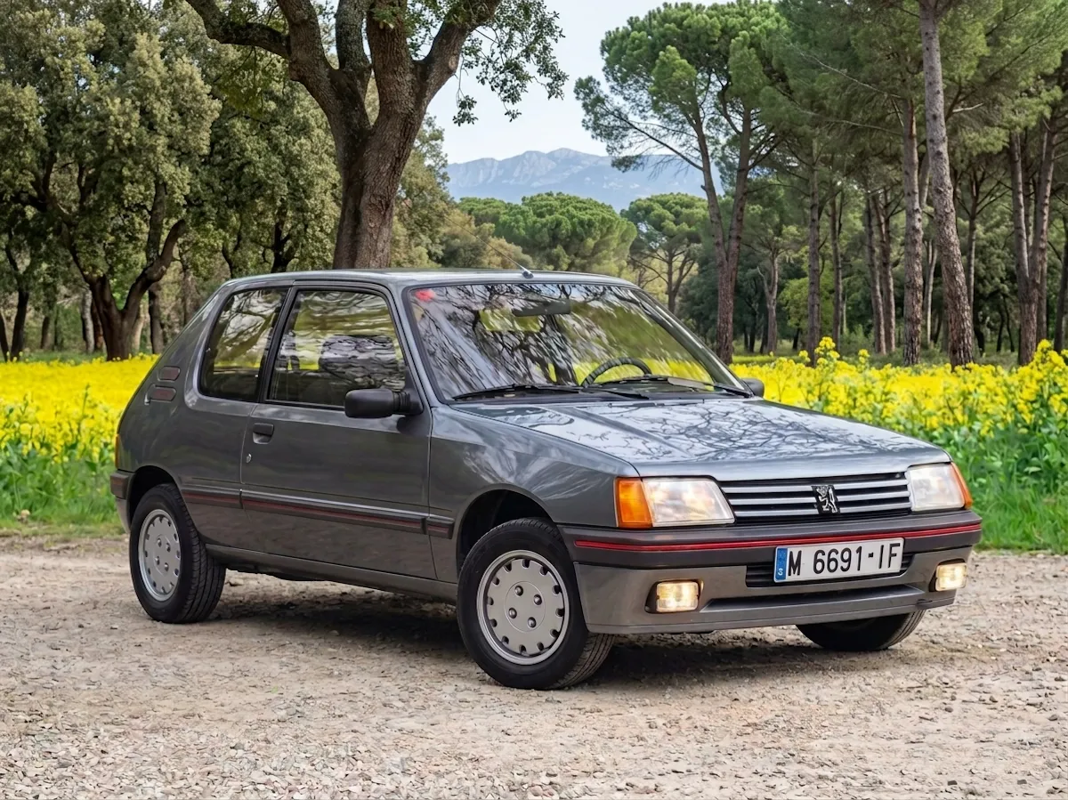 Coche del día: Peugeot 205 GTX