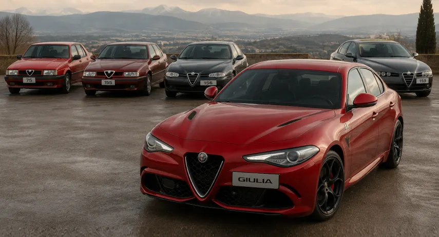 Alfa Romeo sedanes