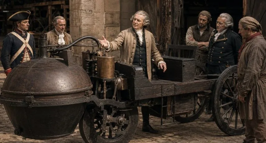 Fardier a Vapeur de Cugnot el primer coche de la historia eR Junio 2026 (1)