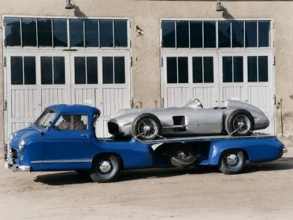 Mercedes Benz Rennwagen Schnelltransporter camion Mercedes alas de gaviota eR Junio 2026 (1)