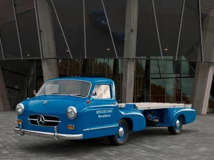 Mercedes Benz Rennwagen Schnelltransporter camion Mercedes alas de gaviota eR Junio 2026 (3)