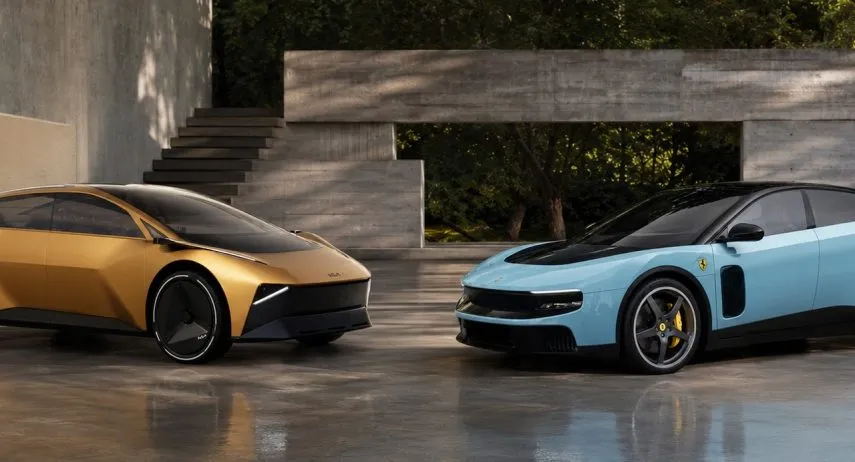 KIA VISION vs FERRARI LUCE eR Julio 2026