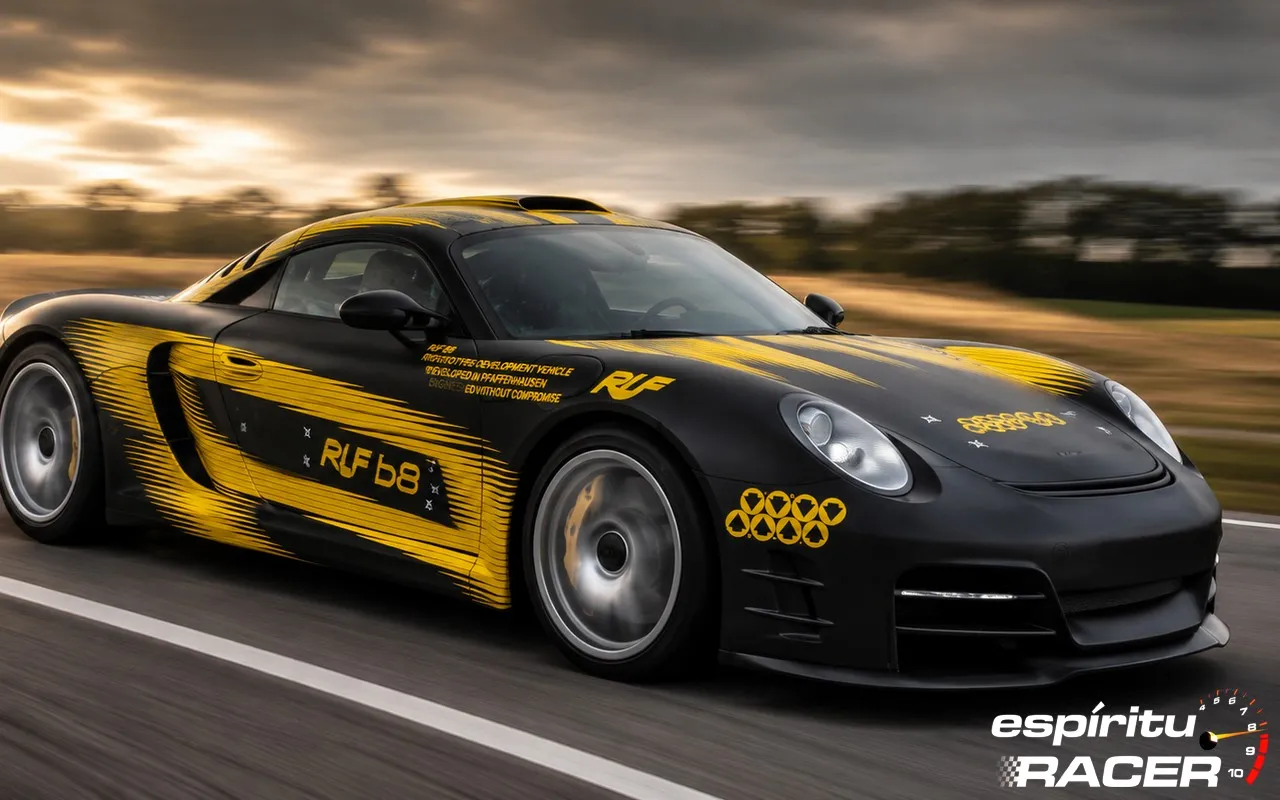 RUF completa el capítulo que Porsche dejó en blanco: el bóxer de ocho cilindros definitivo