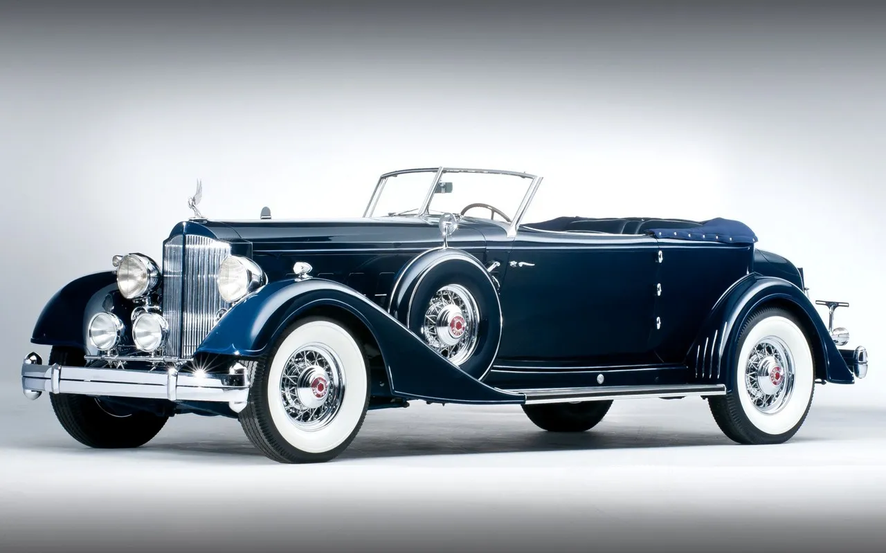 El Packard Twelve de 1934 me traslada a otra época