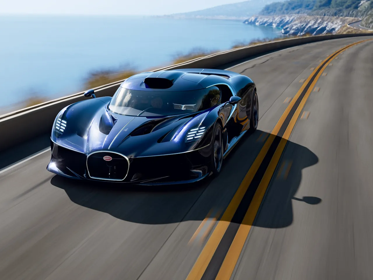 Bugatti Destrier: el impresionante one-off con chasis de Bolide y motor W16 que desafía las reglas
