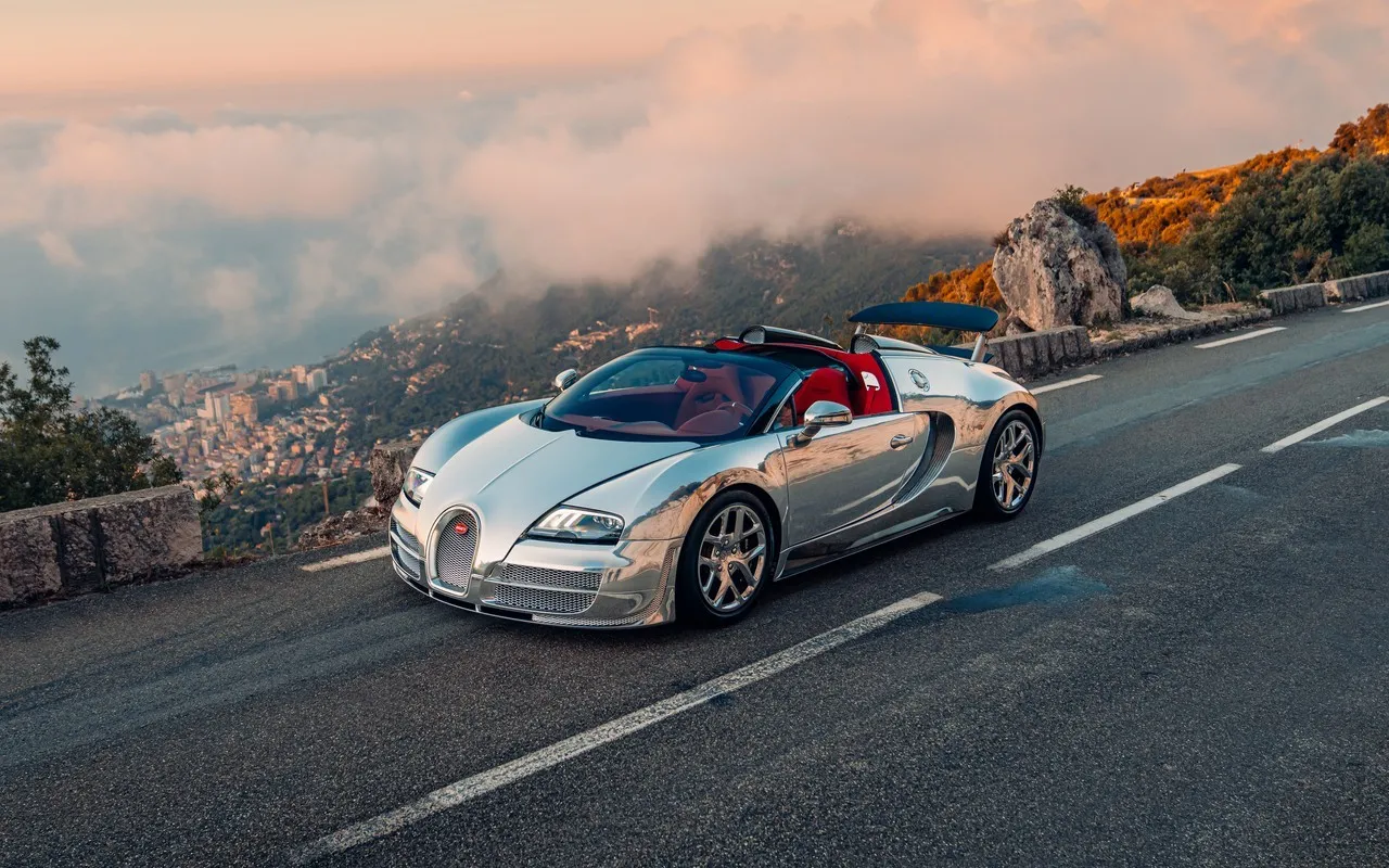 El Veyron de aluminio vuelve a su estado original