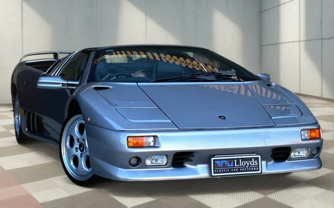 El Lamborghini Diablo descapotable de Rod Stewart sale a subasta