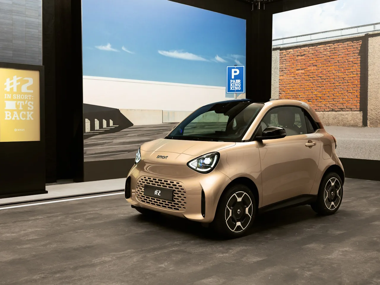 smart #2: el regreso del biplaza eléctrico que recupera la esencia urbana de 2,75 metros y tracción trasera